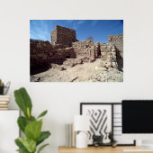 Restanten van het fort paleis poster (Thuiskantoor)