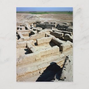 Restanten van huizen briefkaart