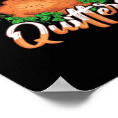 Restanten zijn voor Quitters - Thanksgiving Kerst Poster (Hoek)