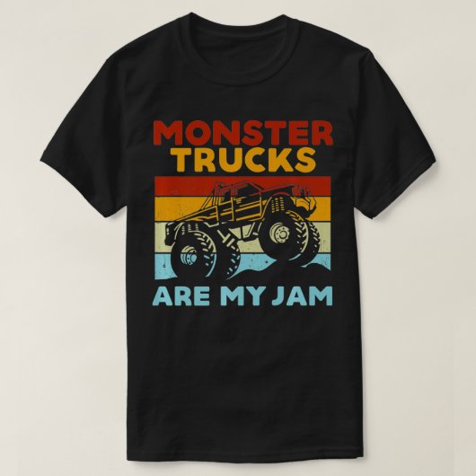  restantwagens zijn mijn jam monster tr t-shirt (Design voorkant)