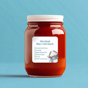 Restaurant Business Seafood Custom Product Label