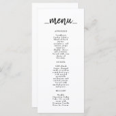 Restaurant Café Lounge Menu (Devant / Derrière)