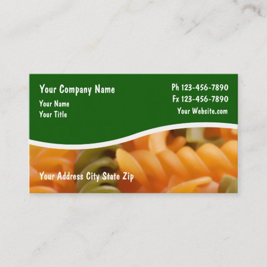 Restaurant Carte de visite (Devant)