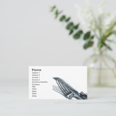 Restaurant Carte de visite (Debout devant)