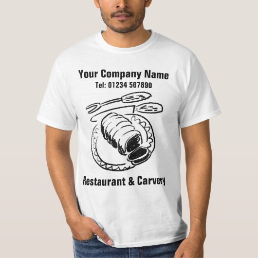 Restaurant & Carvery Diner T-shirt (Voorkant)