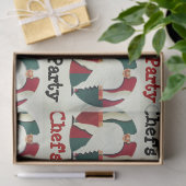 RESTAURANT CHEF'S COOKING PARTY Culinary Tissuepapier (Geschenk)