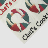 RESTAURANT CHEF'S COOKING PARTY Culinary Tissuepapier (Detail)