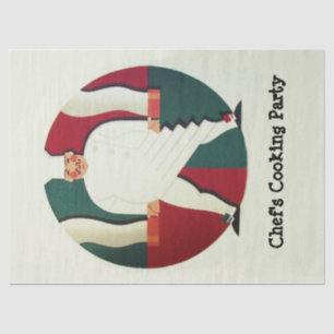 RESTAURANT CHEF'S KOOKFEEST Culinair Weefsel P Tissuepapier