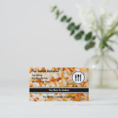 Restaurant de fruits de mer Cartes de visite (Debout devant)