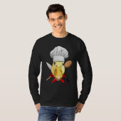 Restaurant Duck Chef Kitchen Cook Culinary Cooking T-shirt (Voorkant volledig)