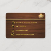 restaurant familial carte de visite (Dos)