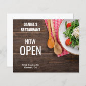 Restaurant Grand Opening Flyer (Voorkant / Achterkant)