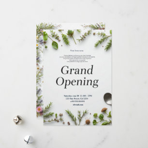 Restaurant Grand Opening Uitnodiging