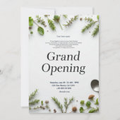 Restaurant Grand Ouverture Invitation (Devant)