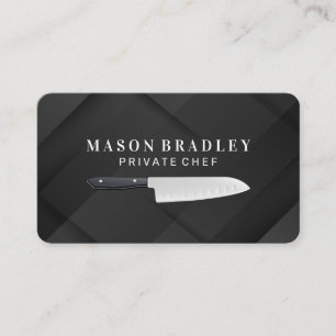 Restaurant Keuken Chef Koken Visitekaartje