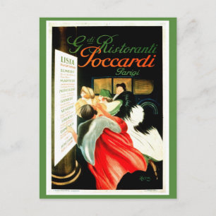  restaurant Leonetto Cappiello Briefkaart