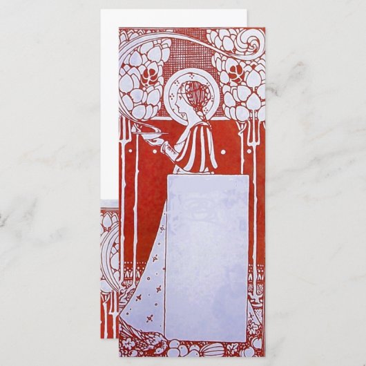 RESTAURANT MENU 1 CARTE RACK (Devant / Derrière)