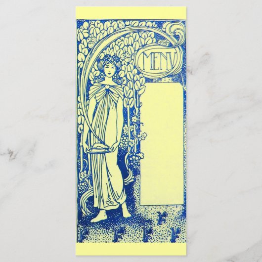 RESTAURANT MENU 2 RACKKAART (Voorkant)