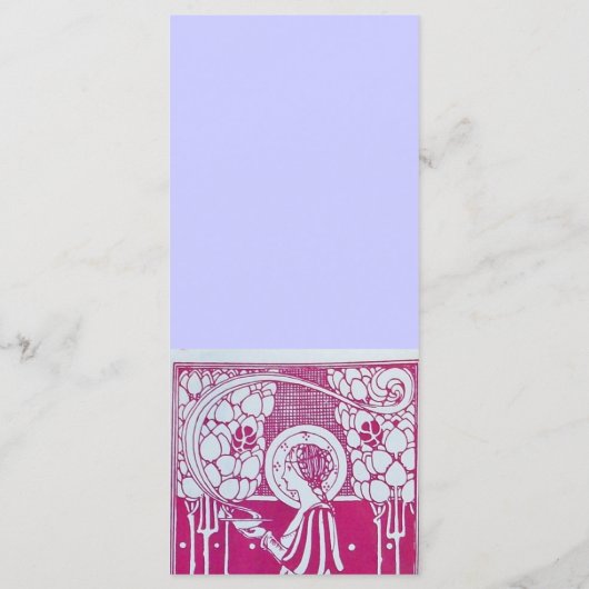 RESTAURANT MENU L CARTE DE RACK (Dos)