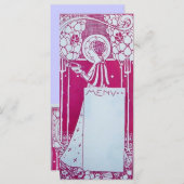 RESTAURANT MENU L CARTE DE RACK (Devant / Derrière)