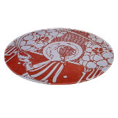 RESTAURANT MENU MONOGRAM Rood Wit Diner, Brunch Snijplank (Hoek)