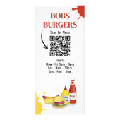 Restaurant Menu QR Code Aangepast (Voorkant)