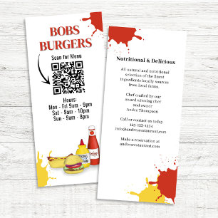 Restaurant Menu QR Code Aangepast