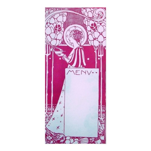 RESTAURANT MENU RACK KAART (Voorkant)