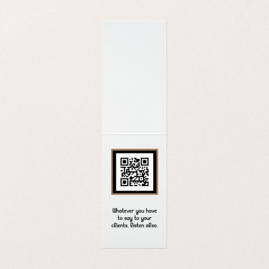 Restaurant Modèle Carte de visite (Intérieur déplié)