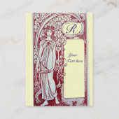 RESTAURANT MONOGRAM 2 VISITEKAARTJE (Achterkant)