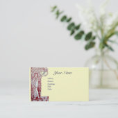 RESTAURANT MONOGRAM VISITEKAARTJE (Staand voorkant)