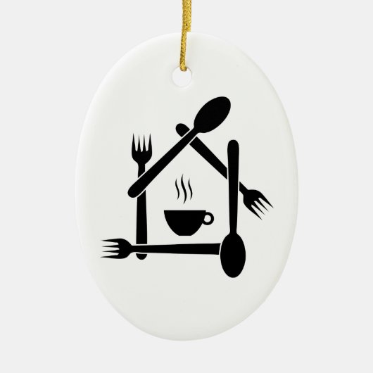 restaurant of café keramisch ornament (Voorkant)