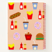 Restaurant Repas Boisson Carnet minimaliste (Dos)