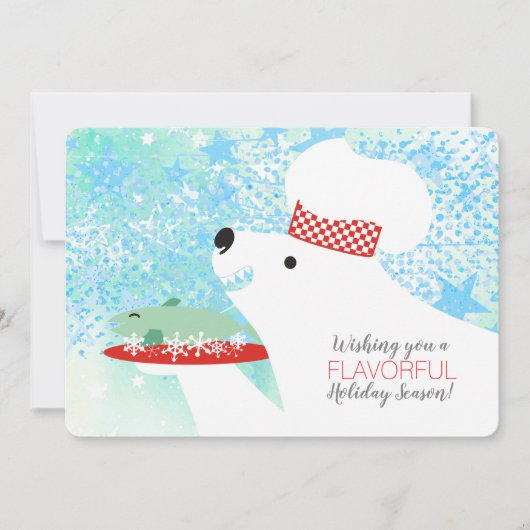 restaurant restaurant cuisine d'ours polaire carte (Devant)