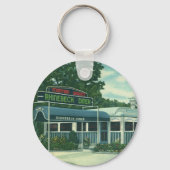  restaurant, Retro Rhinebeck Roadside Diner Sleutelhanger (Voorkant)