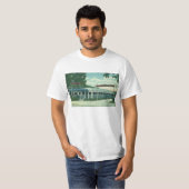 restaurant, Retro Rhinebeck Roadside Diner T-shirt (Voorkant volledig)