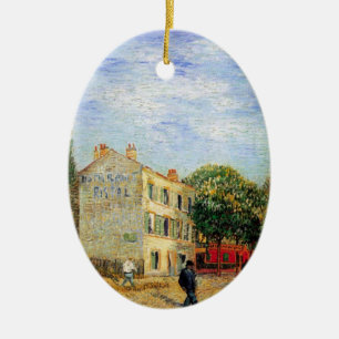 Restaurant Rispal in Asnieres, door Vincent van Go Keramisch Ornament