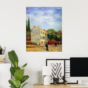 Restaurant Rispal in Asnieres, door Vincent van Go Poster