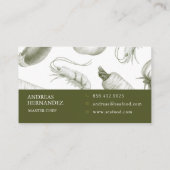 Restaurant Seafood Carte de visite (Dos)