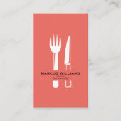 Restaurant Silverware Visitekaartje (Voorkant)