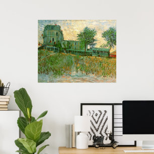 Restaurant Sirene, Asnières door Vincent van Gogh Poster