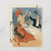 Restaurant vintage Soft Ouverture Invitation (Devant / Derrière)