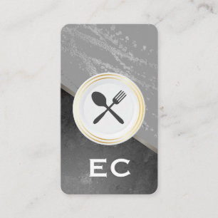 restaurant voor cateringevenementen visitekaartje