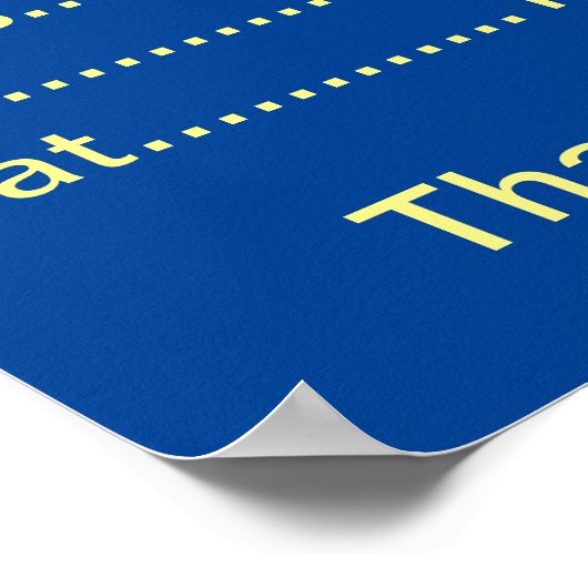 Restaurantbenodigdheden, bedrijfsuren, generiek poster (Hoek)