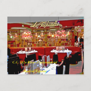 Restaurantcentro comercial H2O de Rivas vaciamad Briefkaart