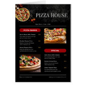 restaurantmenu (Voorkant)