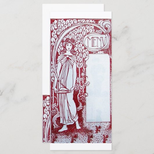 RESTAURANTMENU 2 KAART (Voorkant / Achterkant)