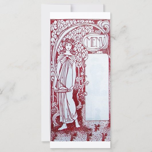 RESTAURANTMENU 2 RACK CARD (Voorkant)