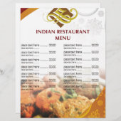 Restaurantmenubrochures (Voorkant / Achterkant)