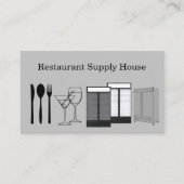 Restaurants en gros Cartes de visite (Devant)